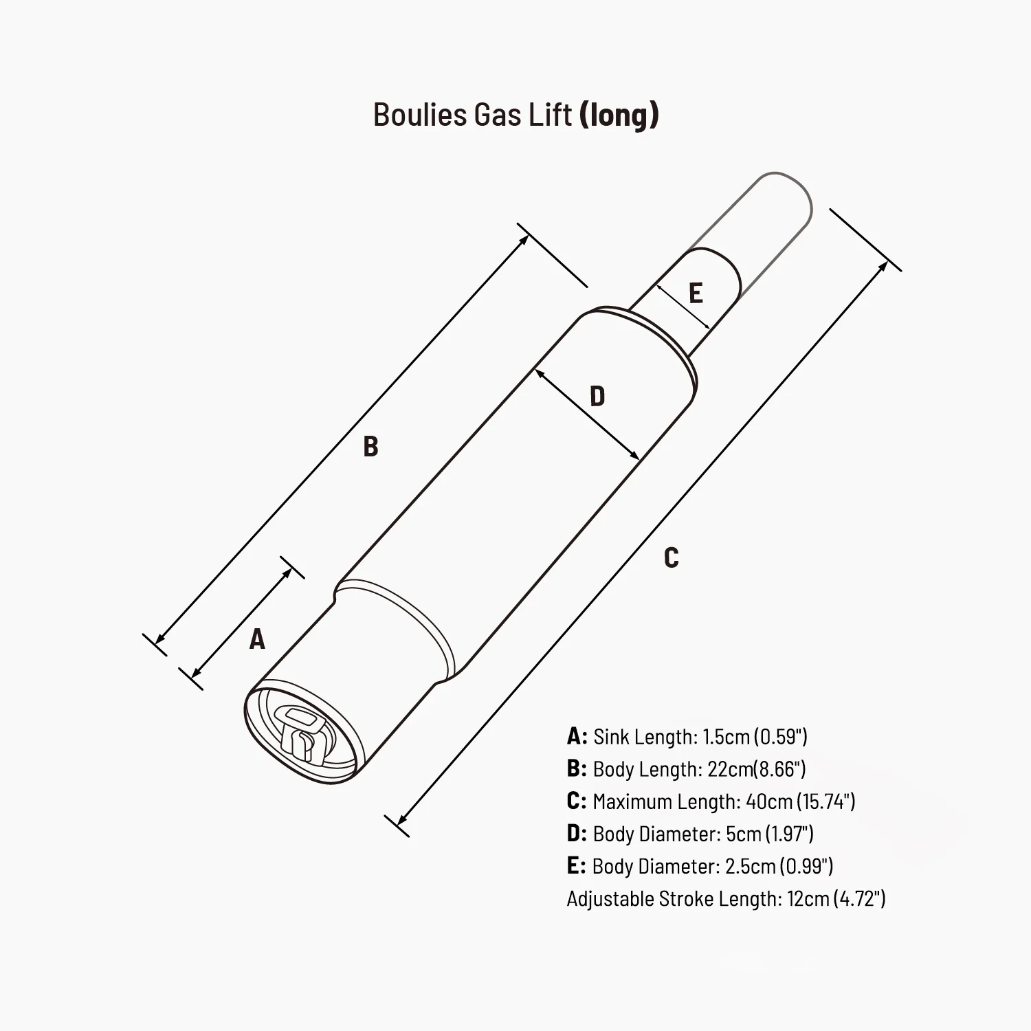 Boulies Sinking Gas Lift( For EP200&EP460 only) - Image 2